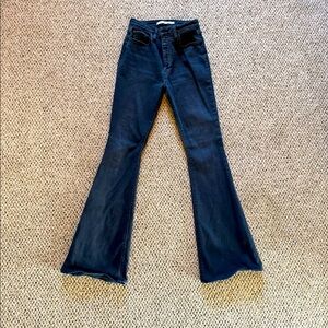 Hudson High-waisted flare jeans